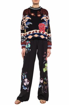 Woven sweater with a patch, zdjęcie 2 Woven sweater with a patch od Etro